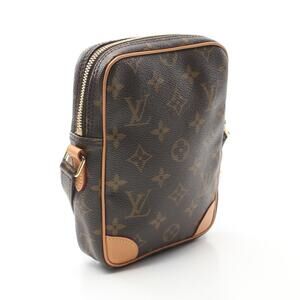Louis Vuitton Panam Shoulder Bag Canvas Game On Brown Multicolor